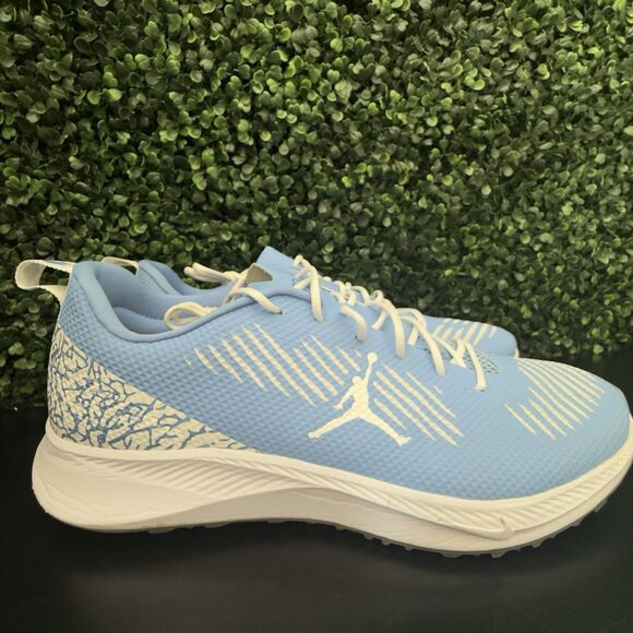 USED Jordan Zoom Tenacity UNC Tar Heels University Blue Size 14 CV1670-403 RARE main image 2